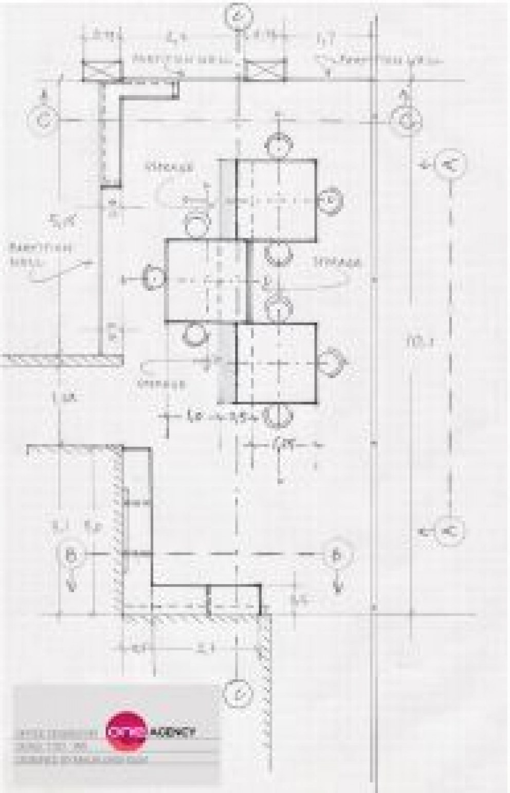 one agency office | floor plan | Interior Designers